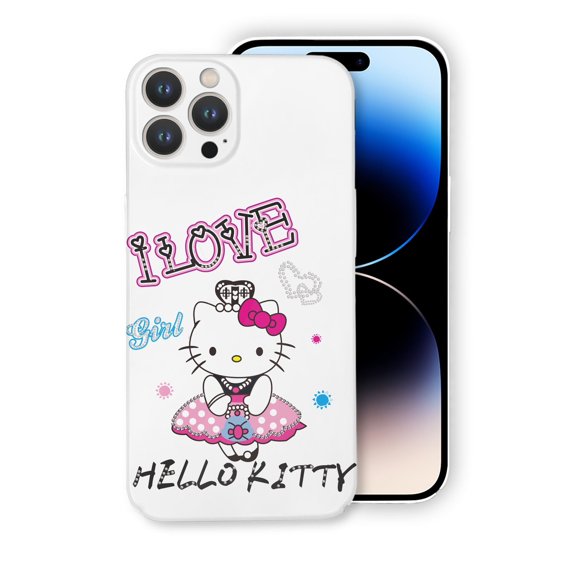 （画像用） Hello Kitty ハローキティ 【iPhone 14シリーズ対応】ハードケース